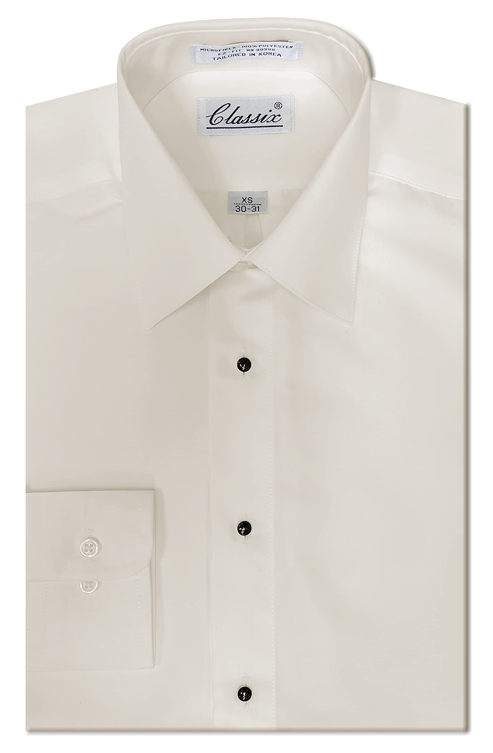 microfiber dress shirt Laydown Microfiber Shirt - White