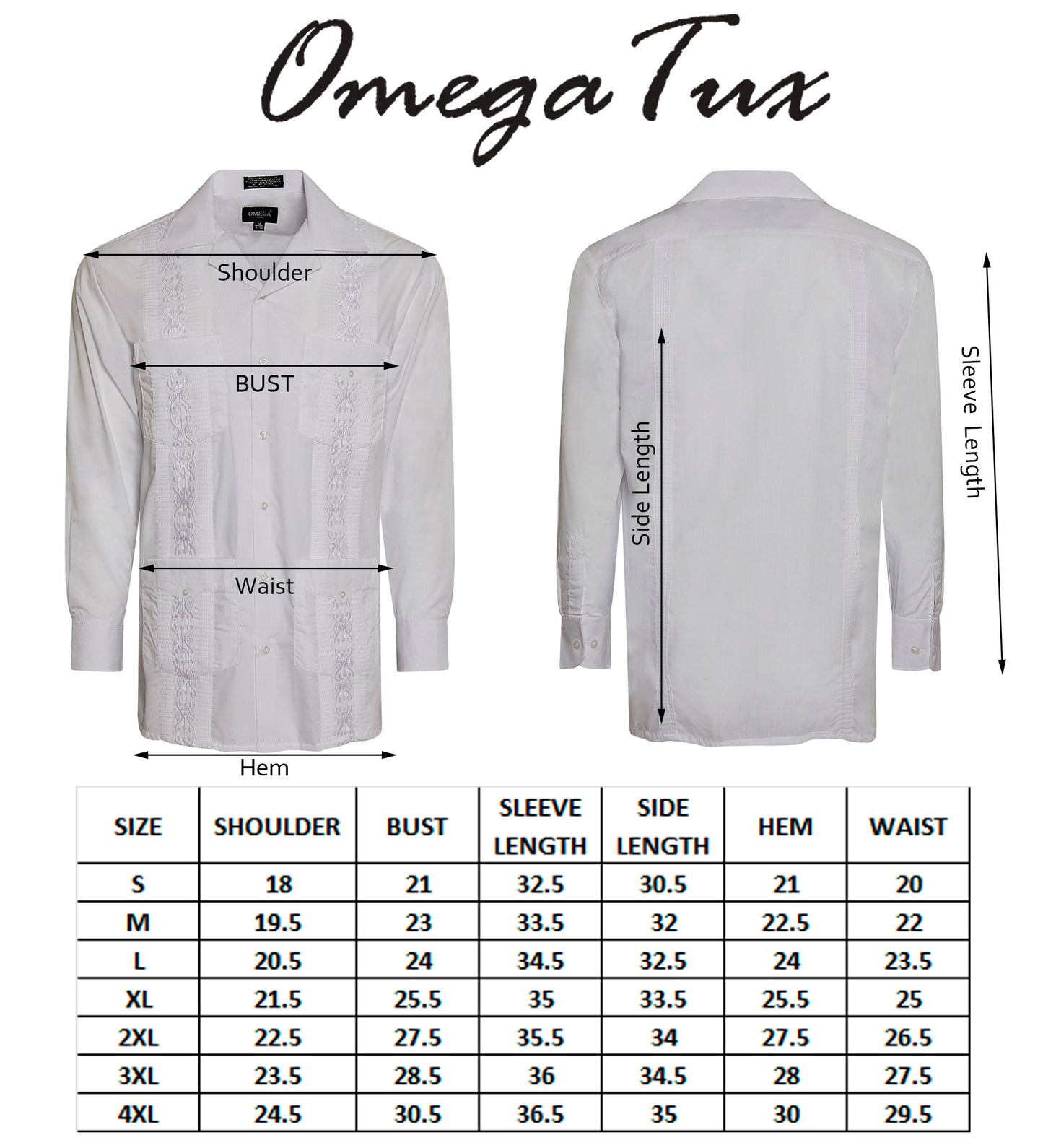 Omega Turquoise Cuban Guayabera Long Sleeve Shirt, Wedding Cigar Beach Bartender