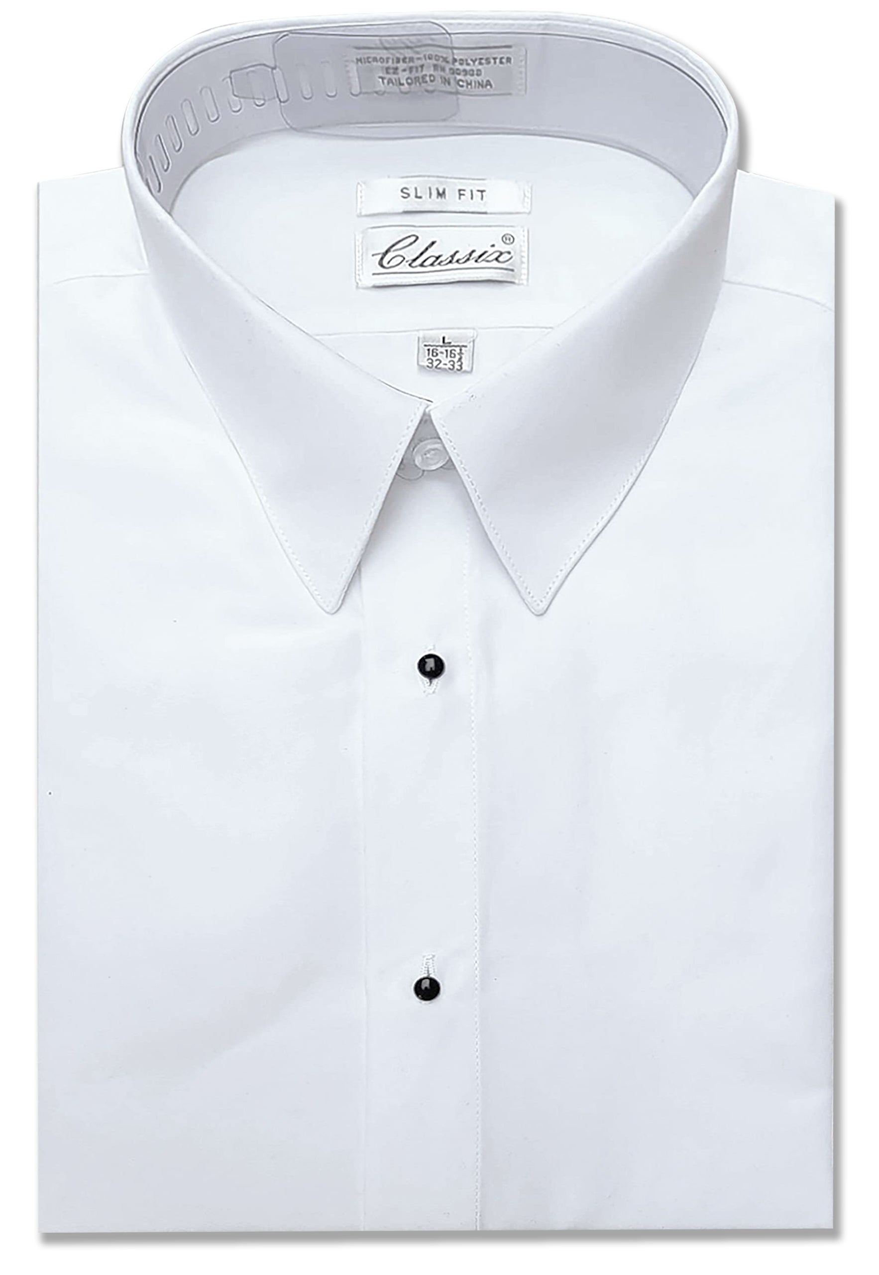 mens white dress shirt 16 32 33 WOEVE MENS DYNAMIC STRETCH LONG SLEEVE CLASSIC FIT WHITE DRESS SHIRT