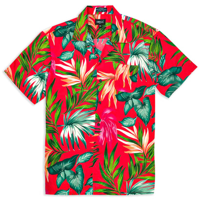 Omega Hawaiian 100% Rayon Super Soft Shirts #01